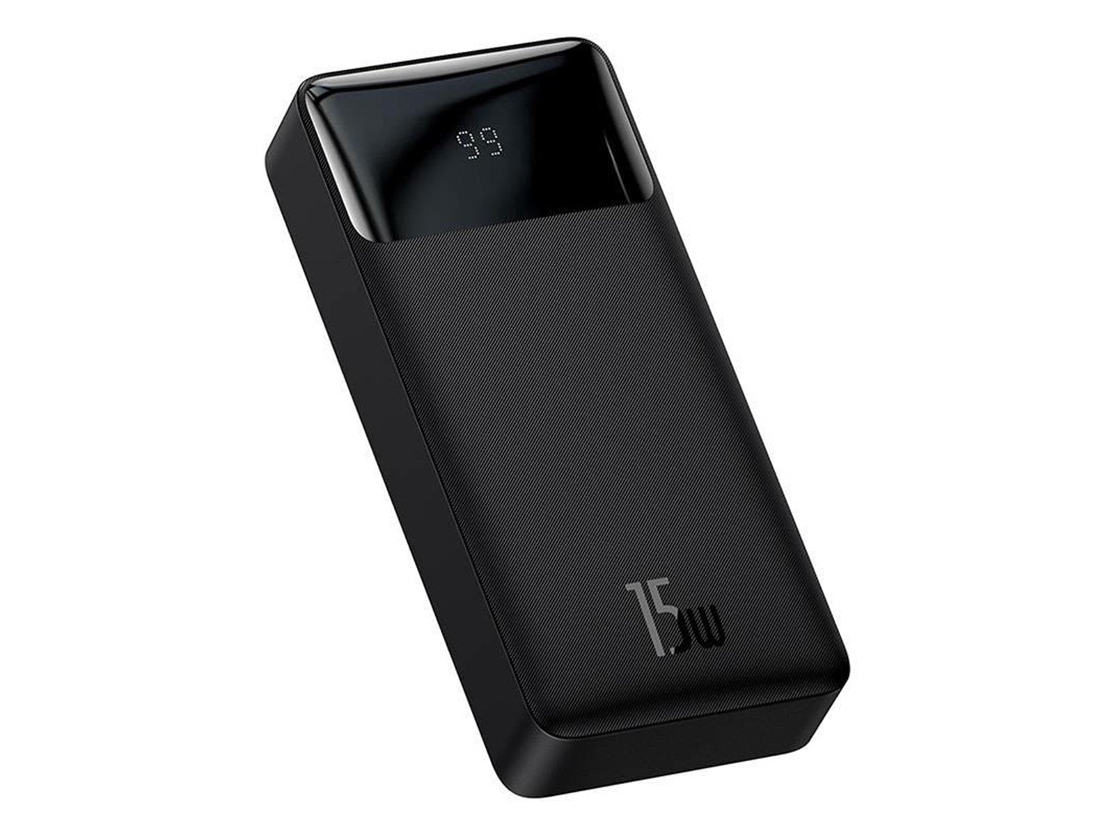 Baseus Bipow 20000mAh 15W - Black Powerbank (Akku) - schwarz - 20000 mAh Baseus Bipow 20000mAh 15W - Black Powerbank (Akku) - schwarz - 20000 mAh